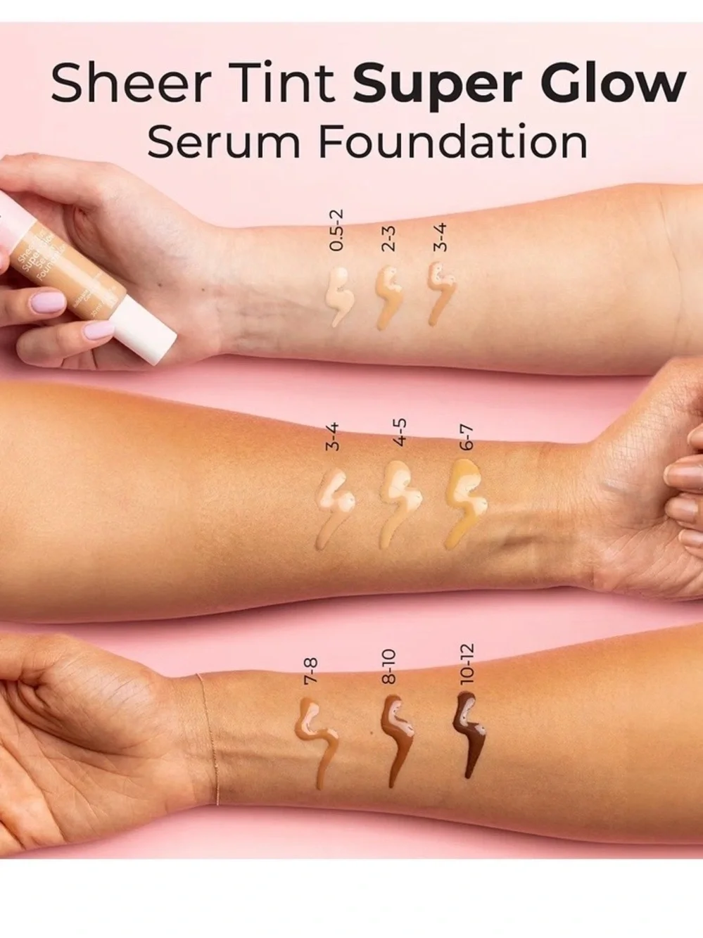 MCoBeauty Sheer Tint Super Glow Serum Foundation - 7-8 New